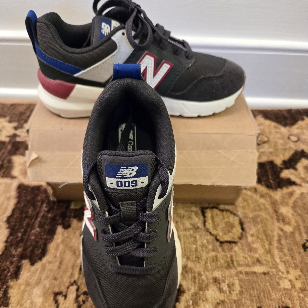 New Balance 009 Kids' Navy Sneakers - Picture 2 of 6
